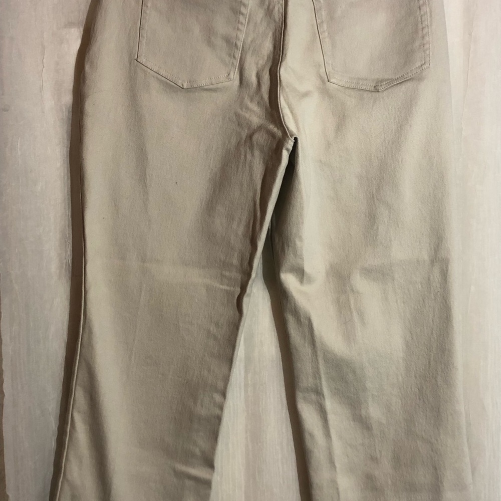 Classic Beige Jeans straight leg. By LA Blues Heavyweight material. - Picture 3 of 5